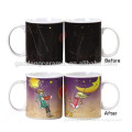 Cartoon color changing mug cup